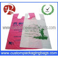 Custom Printing Plastic Biodegradable Bags For T-shirt Shopping